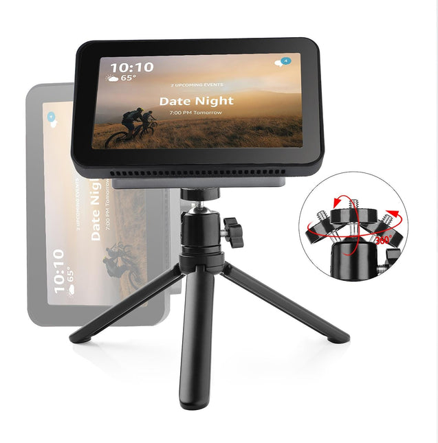 Echo Show 8 Smart Speaker With 360 Degree Rotating Holder Set-1915197298955128837
