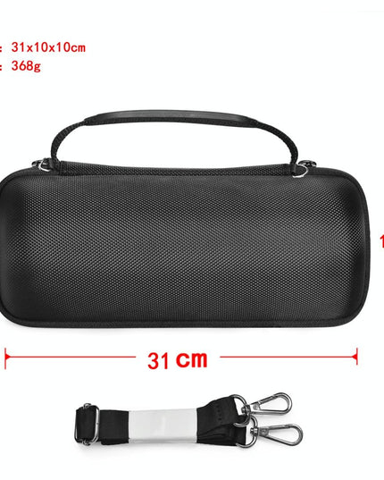 Travel Carry Case For Jbl Pulse / Charge Speakers - Black-1915197594439651331
