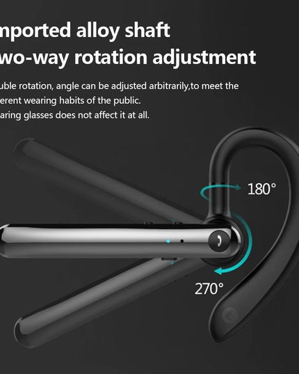 180 Degree Rotating Bluetooth 5.0 Wireless Earphones With Noise Cancellation And Mic-1915196819340660740