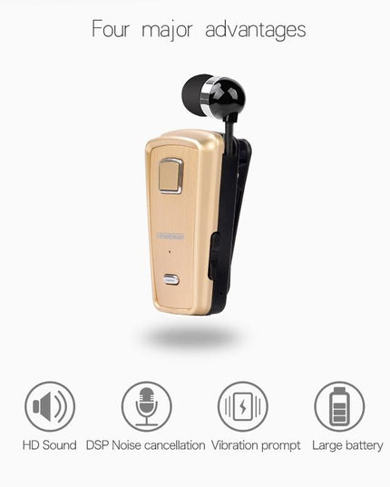 Retractable Bluetooth Headset With Caller Reminder And Anti-Theft Feature-1915198279986057217