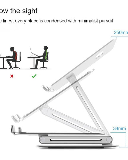 Lightweight Laptop Stand - Aluminum Alloy-1915198019033239554