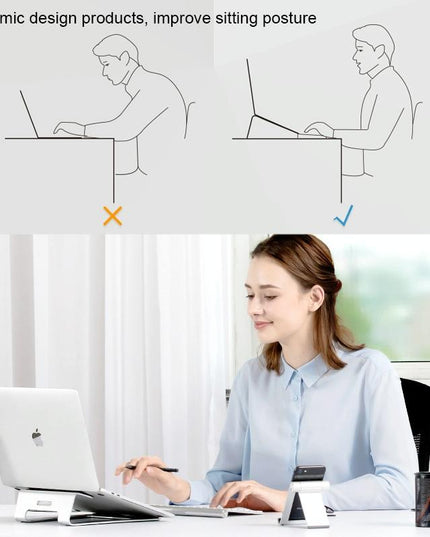Lightweight Laptop Stand - Aluminum Alloy-1915197549359271940