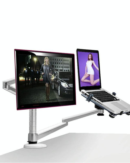 Versatile Desktop Monitor Stand - Space-Saving Design-1915197550131023873