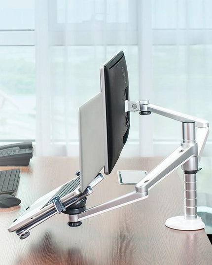 Versatile Desktop Monitor Stand - Space-Saving Design-1915197550131023874