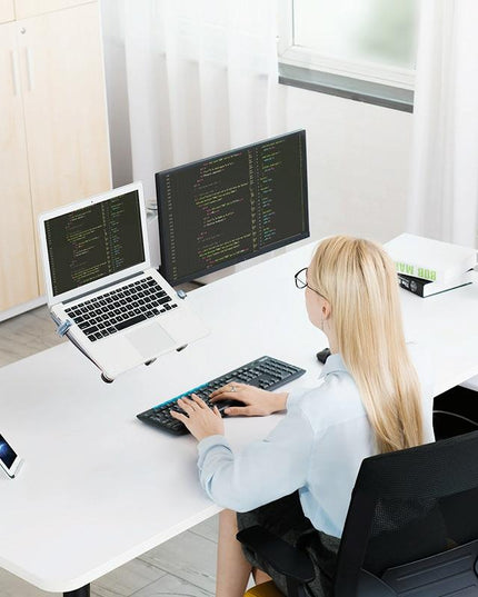Versatile Desktop Monitor Stand - Space-Saving Design-1915197550131023875