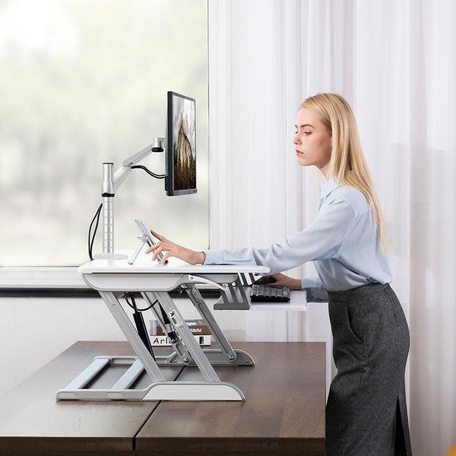 Adjustable Aluminum Lcd Monitor Stand - Height-1915197559509487618