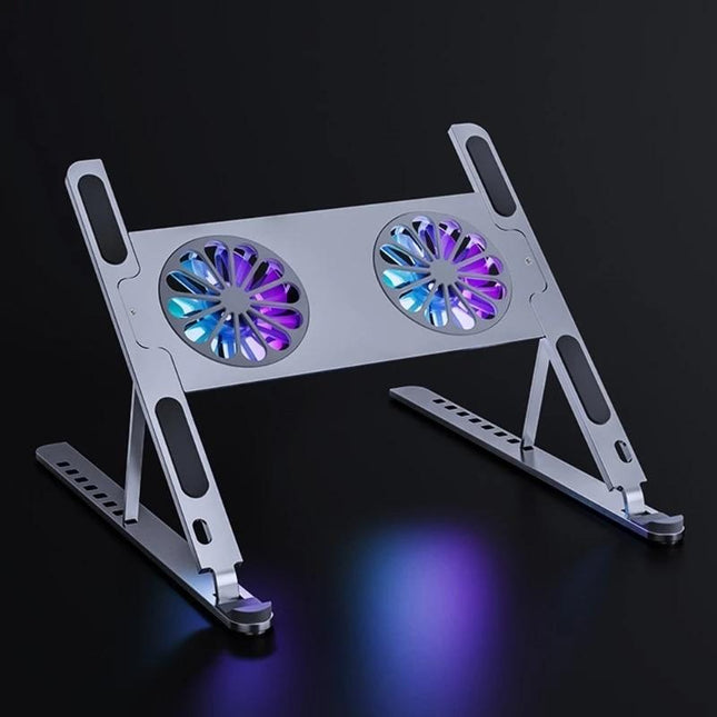 Adjustable Laptop Stand - Cooling Fans Included-1915197860694069249