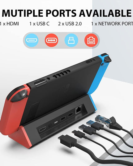 Nintendo Switch 4K Hdmi Adapter With 1000Mbs Lan-1915198013849079812