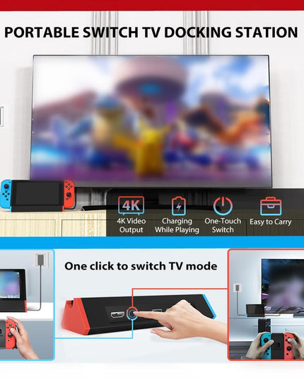 Nintendo Switch 4K Hdmi Adapter With 1000Mbs Lan-1915198013849079815
