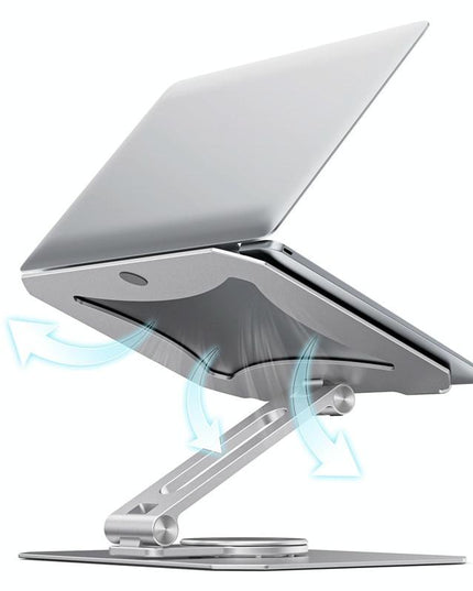 360 Degree Rotating Aluminum Laptop Stand - Heat Dissipation-1915198423573860357