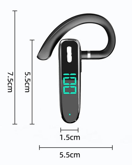 5.3 Bluetooth Business Ear-Hook Earphone With Mic - K50-1915197518589857793