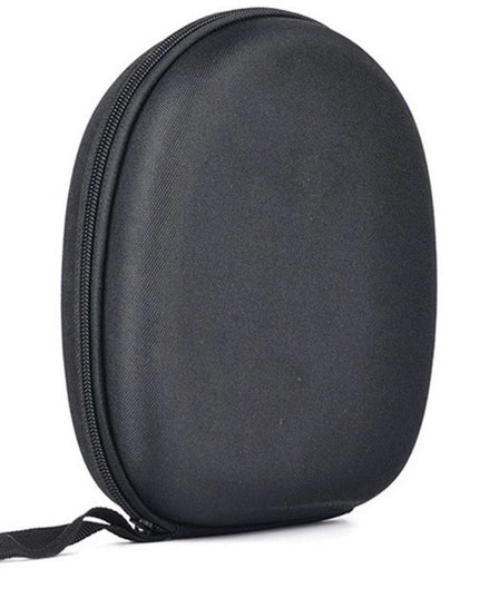Round Zippered Headphone Storage Bag - Portable And Compact-1915197981846540289