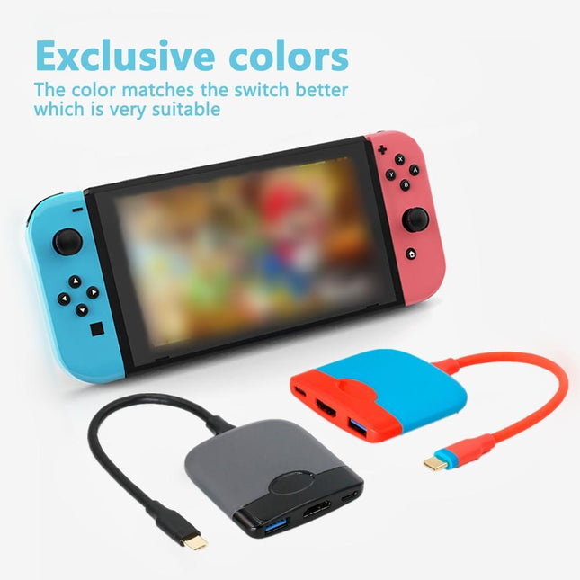 Nintendo Switch Portable 4K Screen Projector - Red-1915196867042480132