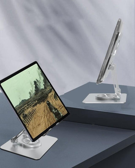 360 Rotation Ergonomic Laptop Stand - Adjustable Height Aluminum-1915197645442387970