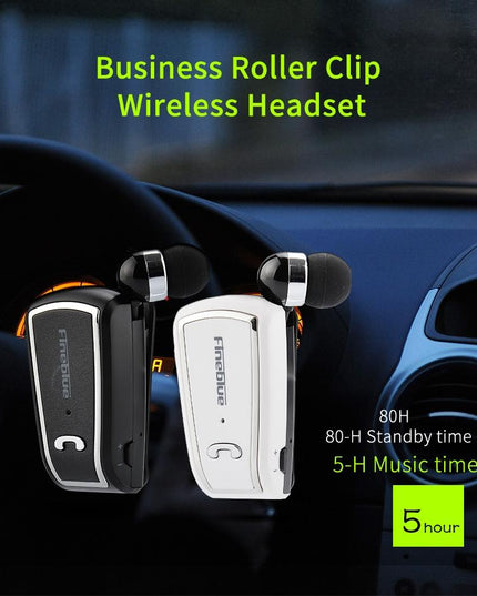 White Wireless Bluetooth Earbuds - Stereo Sound-1915198150939906049