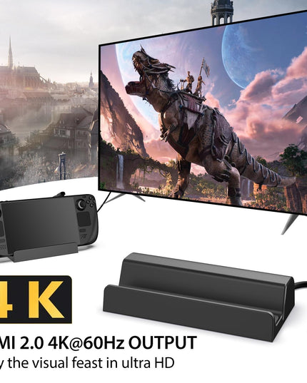 Steam Deck Expansion Dock With Hdmi And Gigabit Network Port-1922443429510516737
