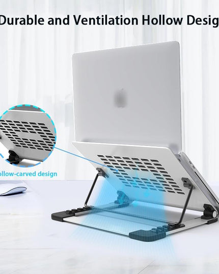 Vertical Laptop Stand - 5 Levels Riser For Desk-1915197465330585605
