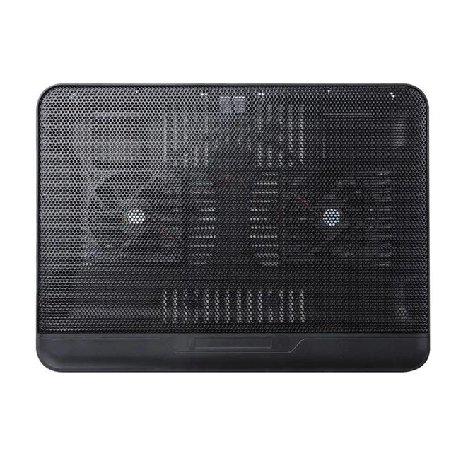 Efficient Dual Fan Laptop Cooling Pad - Led Light-1915197230692831232