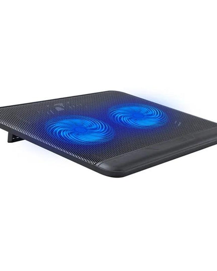 Efficient Dual Fan Laptop Cooling Pad - Led Light-1915197230692831233