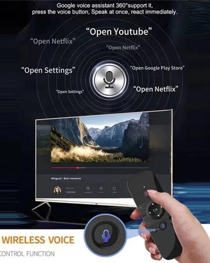 2.4G Wireless Smart Air Fly Mouse For M8 Tv Box - Remote Control Replacement-1915197204411322372