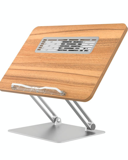 Adjustable Folding Laptop Stand With Cooling Fan - Portable Tablet Holder-1915198006135754758