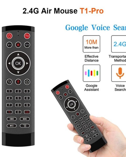 Smart Remote Control For Android Tv With Microphone And Air Mouse Function-1915198346159591425