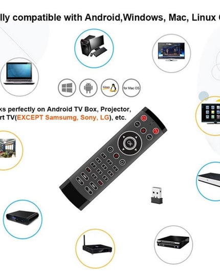 Smart Remote Control For Android Tv With Microphone And Air Mouse Function-1915198346159591427