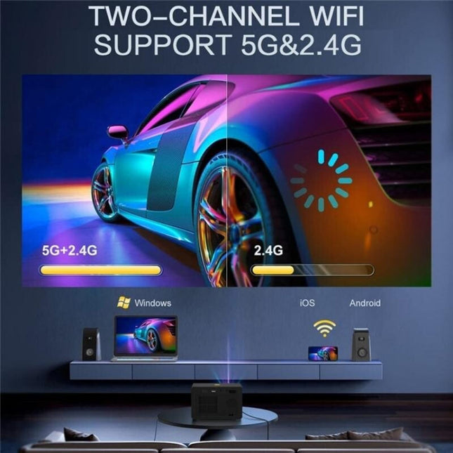 Portable Hd Projector With Media Player - Y7-1915196521381498884