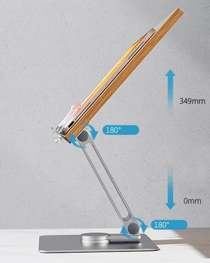 360 Degree Rotating Laptop & Book Stand - Adjustable & Hands-Free-1915197939182080003