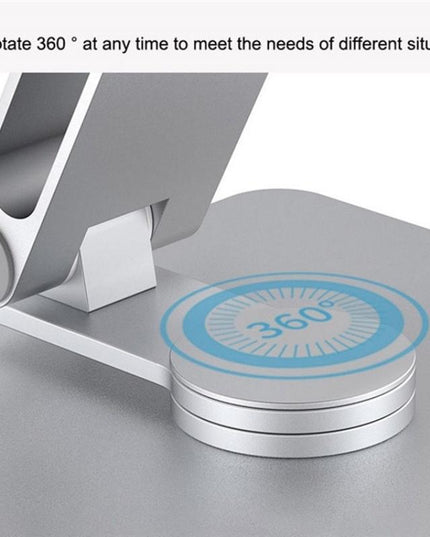 360 Degree Rotating Laptop & Book Stand - Adjustable & Hands-Free-1915197939182080005