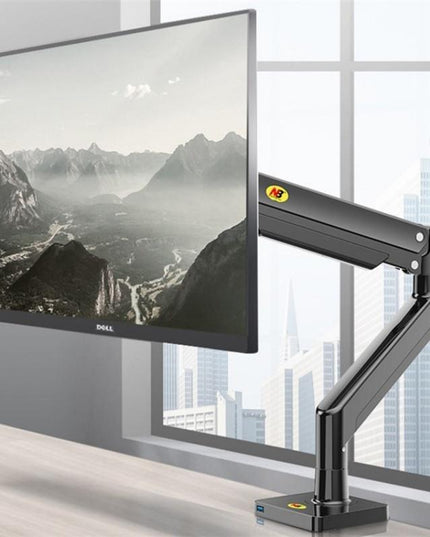 Adjustable Aluminum Monitor Holder - Rotatable 22-40 Inches-1915198054659657736