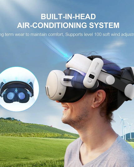 Meta Quest 3 Vr Head Strap 10000mah Battery-1922443391153606658