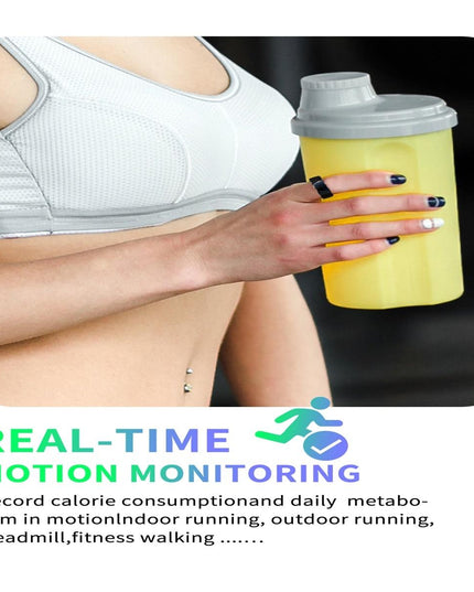 Smart Ring With Heart Rate Blood Oxygen Sleep & Sports Modes - Black Size 22-1915196967328288773