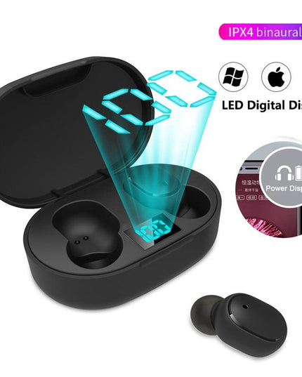 Led Display Waterproof Tws Bluetooth Earbuds-1922443441422340097