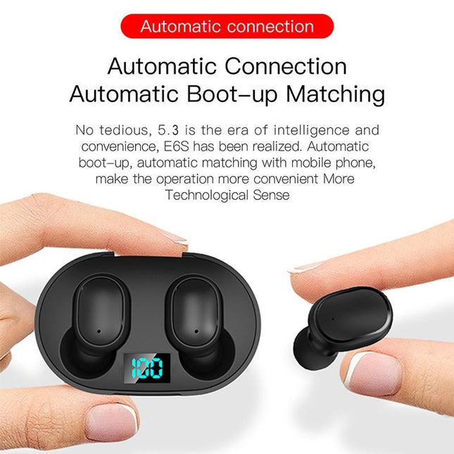 Led Display Waterproof Tws Bluetooth Earbuds-1922443441422340105