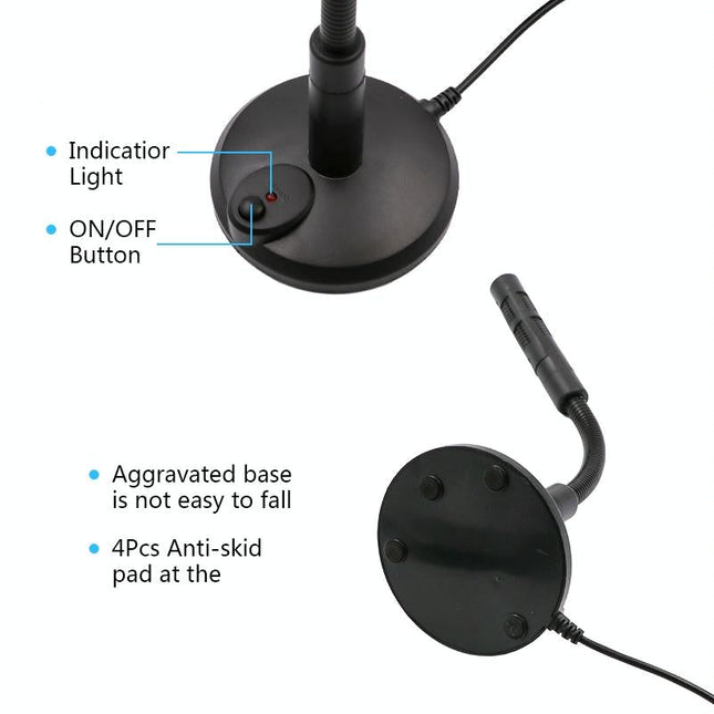 Usb Gaming Condenser Microphone For Computer - Mini Microphone With Voice Changer-1915197229199659013