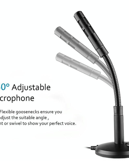 Usb Gaming Condenser Microphone For Computer - Mini Microphone With Voice Changer-1915197229199659015