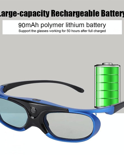 3D Glasses For Dlp Projectors - Rechargeable-1915196856284090374