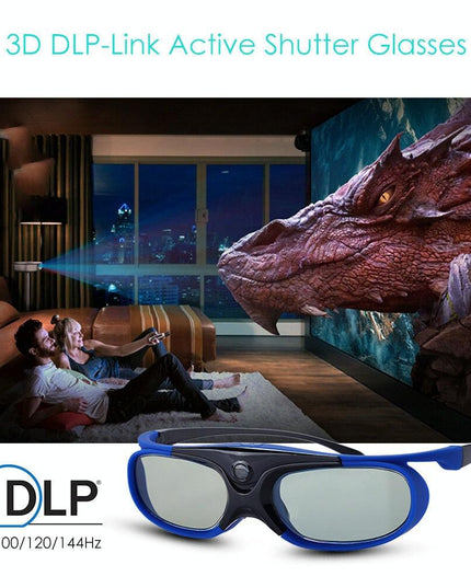 3D Glasses For Dlp Projectors - Rechargeable-1915196856284090377