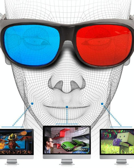 3D Gaming And Movie Anaglyph Glasses-1915198057855717380