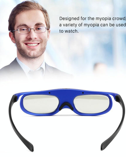 Home Theater 3D Glasses - Active Shutter For Projectors & Tvs-1915197751596027908