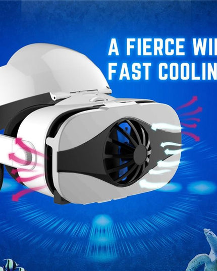 Vr Headset With Cooling Fan - Deluxe-1915197746801938440