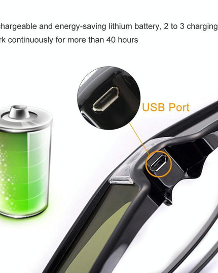 3D Active Glasses For Projectors - Universal-1922443461936680963