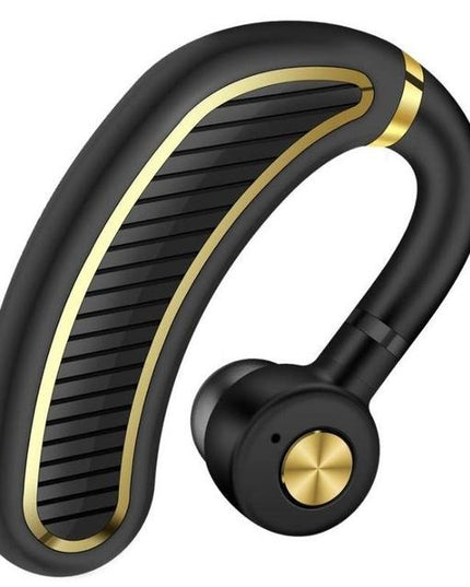 Wireless Bluetooth Earphones With Mic - 24Hrs Work Time - For Iphone / Android - Black / Gold-1915196688927166471