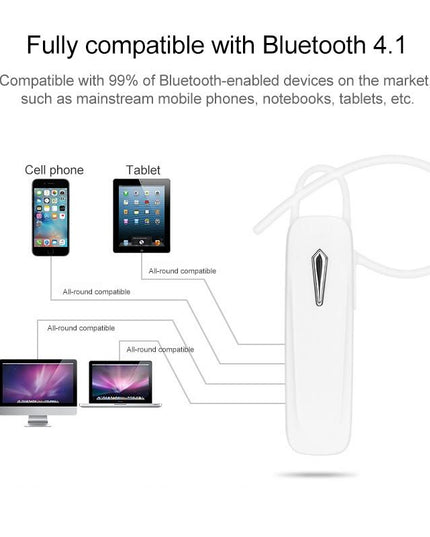 Wireless Bluetooth Earphone For Samsung - Hands Free V4.1 Black-1915196870204985347