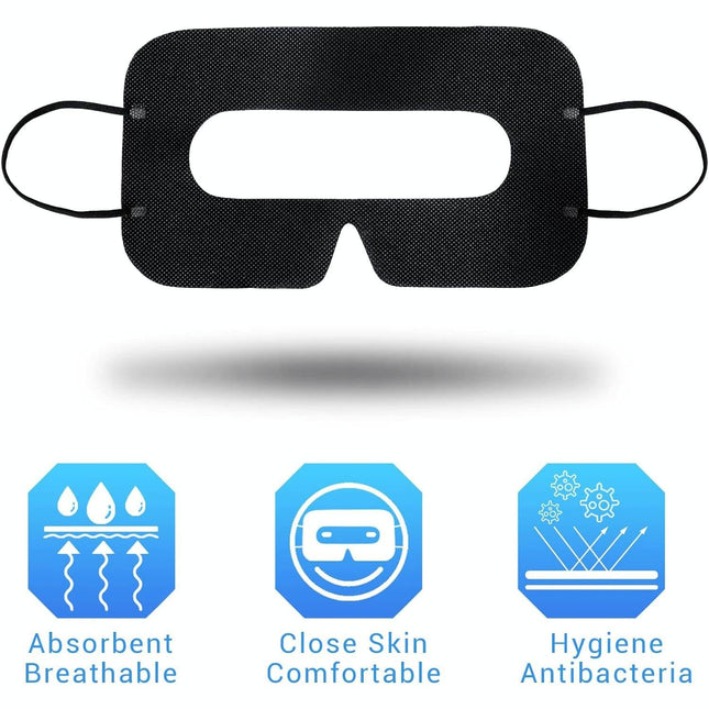 100 Eye Mask Pads For 3D Glasses - Vr Compatible-1915197717831880706