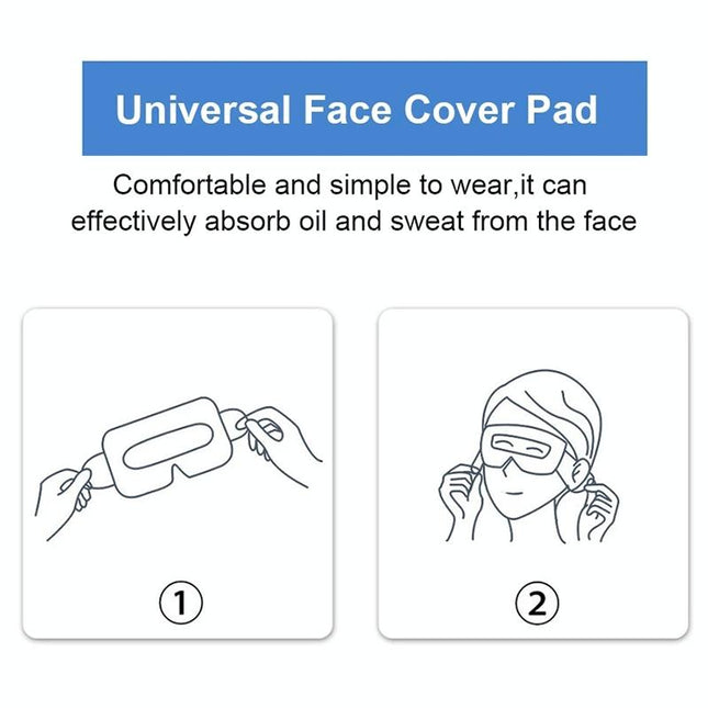 100 Eye Mask Pads For 3D Glasses - Vr Compatible-1915197717831880710