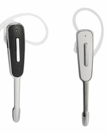 Handsfree Bluetooth Earphone With Mic For Iphone - Black / Silver-1915197144562798593