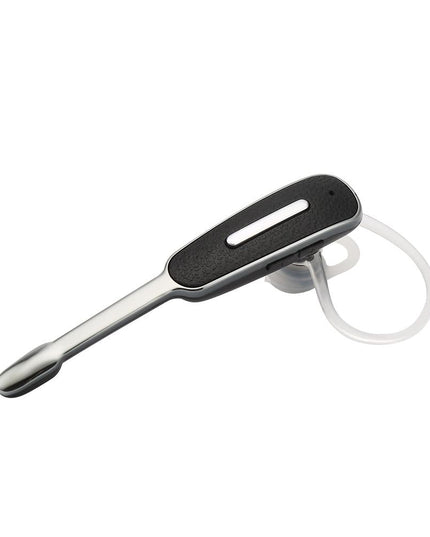Handsfree Bluetooth Earphone With Mic For Iphone - Black / Silver-1915197144562798598