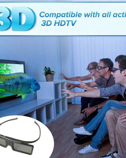 Wireless 3D Glasses For Projectors - Universal-1915197727512334341